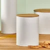 CASA NAGINI Boîte Conservation Pour Biscuits Blanc, Naturel* Boîtes Métalliques|Boîtes De Conservation