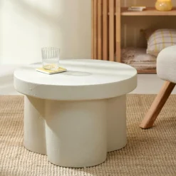 CASA NESI Table D'appoint Blanc* Tables D'Appoint