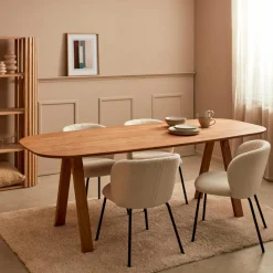 CASA NEW OAK Pieds De Table Noir* Tables À Manger