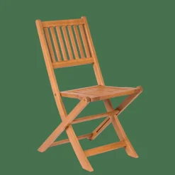 CASA NEW OREGON Chaise Pliante Naturel* Chaises Bistrot|Chaises De Jardin