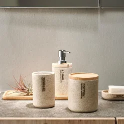 CASA NEW RESIN Distributeur Savon Naturel* Accessoires Lavabo