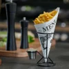 CASA NJAM Cornets Set De 10 Noir, Blanc* Apéritif Et Tapas