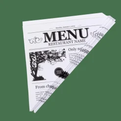 CASA NJAM Cornets Set De 10 Noir, Blanc* Apéritif Et Tapas