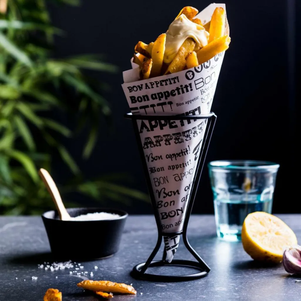 CASA NJAM Support Pour Cornet Noir* Apéritif Et Tapas