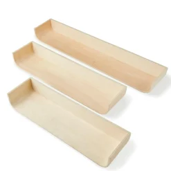 CASA NOMA Étagère à Suspendre S/3 Naturel* Étagères Murales