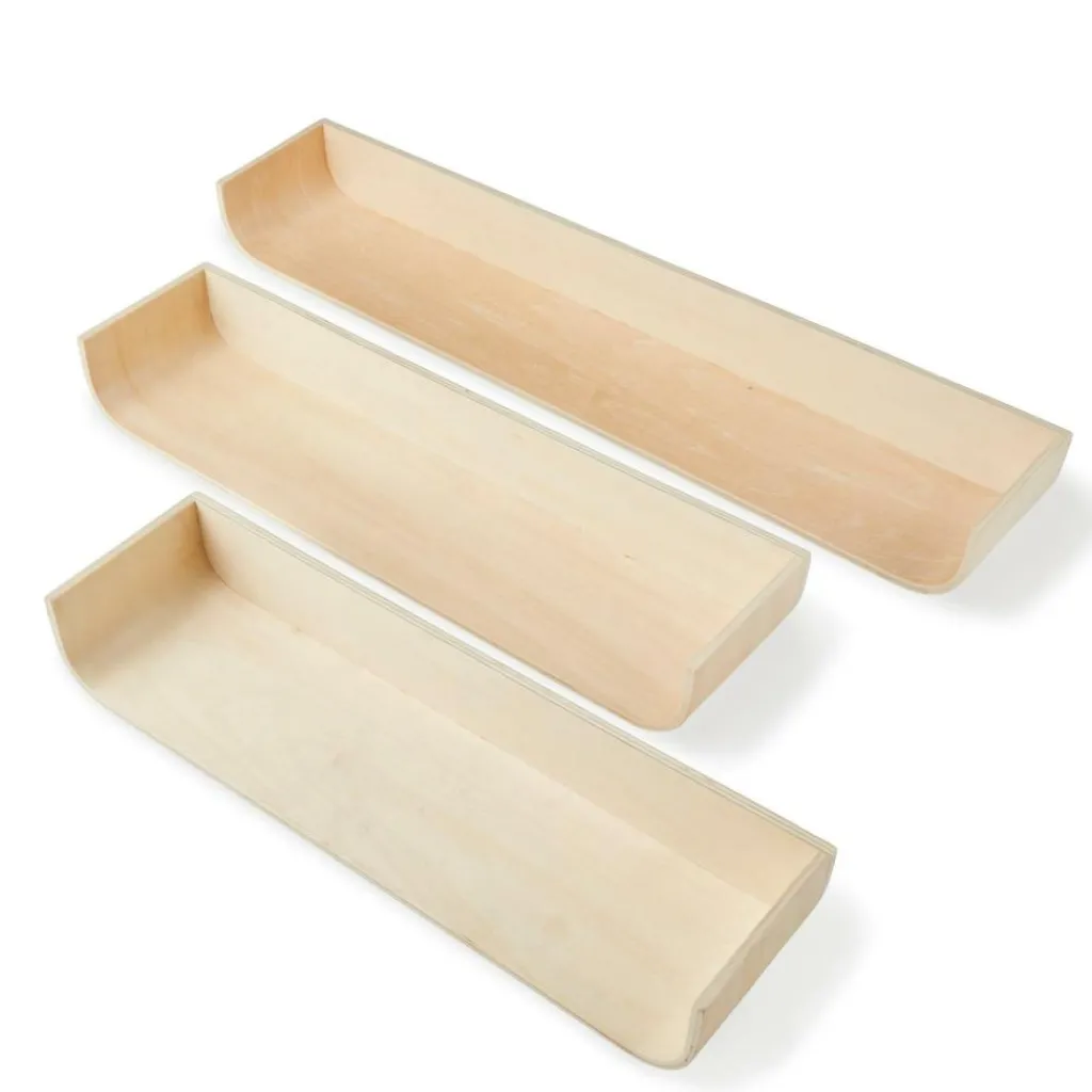 CASA NOMA Étagère à Suspendre S/3 Naturel* Étagères Murales