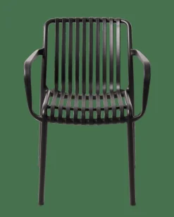 CASA NOMI Chaise Noir* Chaises De Jardin