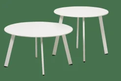 CASA NURIO Table Lounge Blanc Mat* Tables Basses De Jardin