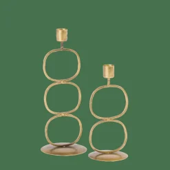 CASA OVAL Bougeoir Doré* Bougeoirs