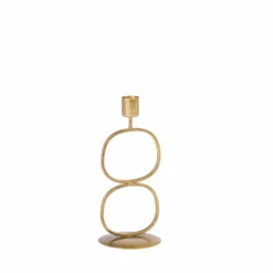 CASA OVAL Photophore Bronze* Porte-Bougies