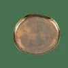 CASA OVALS Plat De Présentation Doré* Plats Déco