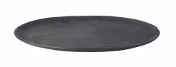 CASA OVALS Plat De Présentation Noir* Plats À Servir