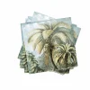 CASA PALMEN Set De 20 Serviettes Vert* Serviettes