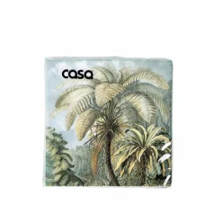 CASA PALMEN Set De 20 Serviettes Vert* Serviettes