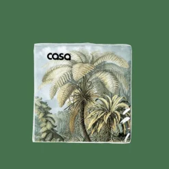 CASA PALMEN Set De 20 Serviettes Vert* Serviettes