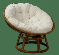 CASA PAPASAN Chaise Lounge Naturel, Blanc Cassé* Fauteuils