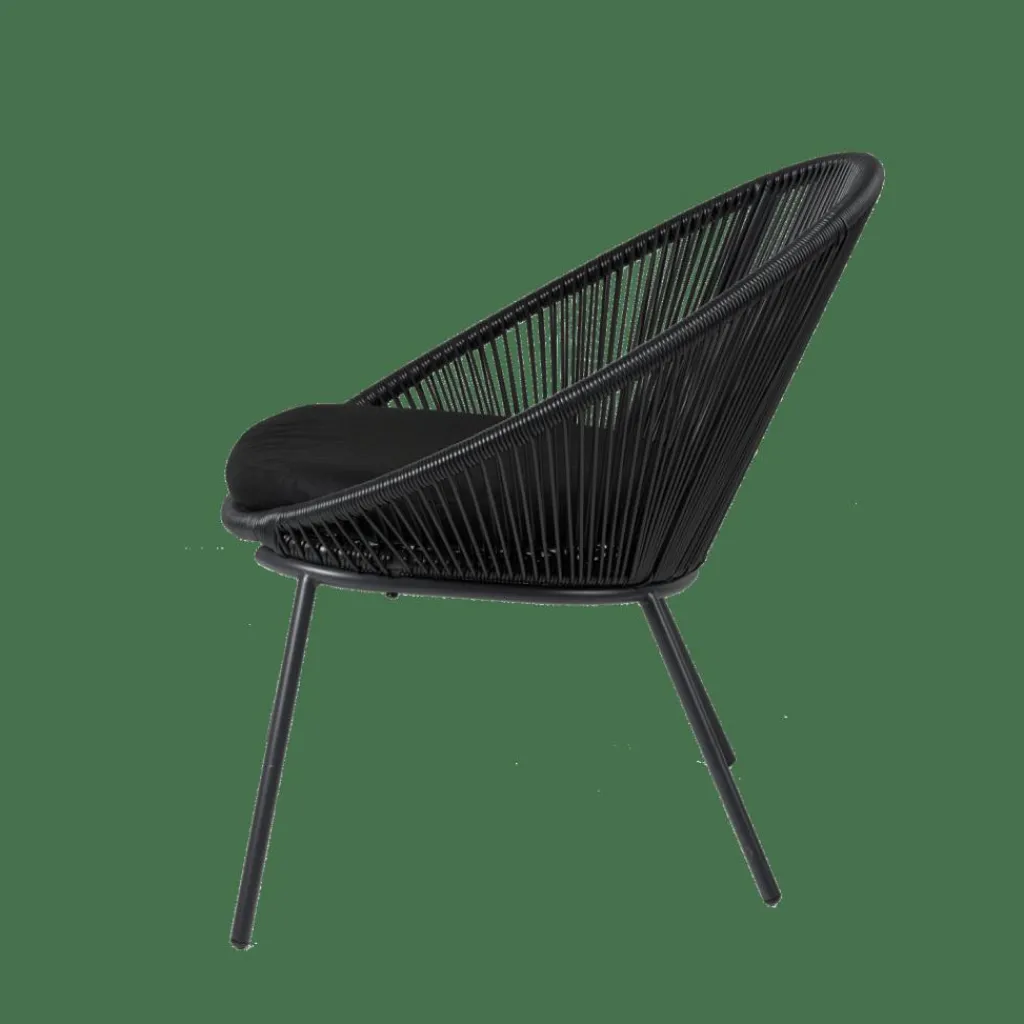 CASA PAPAYO Chaise Lounge Noir* Fauteuils De Jardin