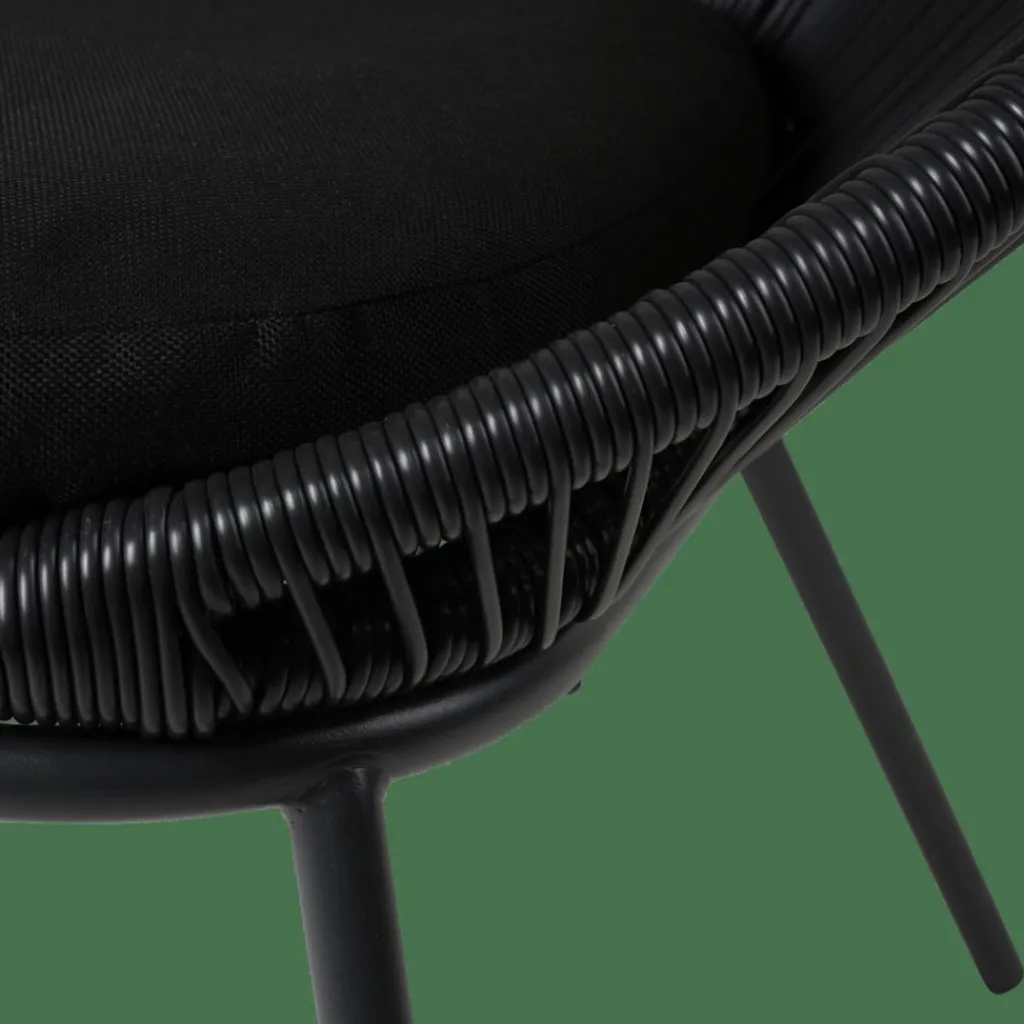 CASA PAPAYO Chaise Lounge Noir* Fauteuils De Jardin