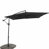 CASA PARMA Dalle Remplissable Set De 2 Gris* Pieds De Parasol Et Dalles