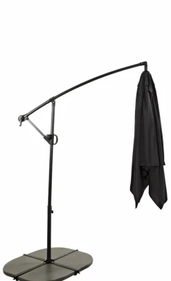 CASA PARMA Dalle Remplissable Set De 2 Gris* Pieds De Parasol Et Dalles