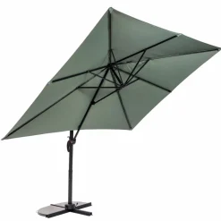 CASA PARMA Dalle Remplissable Set De 2 Gris* Pieds De Parasol Et Dalles