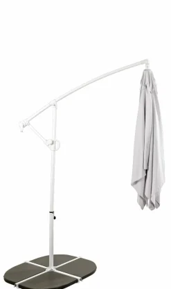 CASA PARMA Dalle Remplissable Set De 2 Gris* Pieds De Parasol Et Dalles