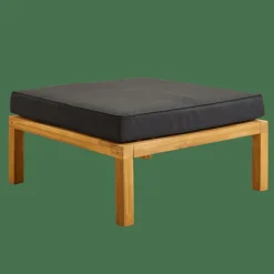 CASA PAULETTE Table/pouf Lounge Naturel* Tables Basses De Jardin|Salon De Jardin