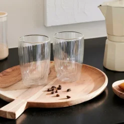 CASA PAUSA Verre Double Paroi Set De 2 35 CL Transparent* Verres À Café|Verres À Thé