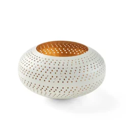 CASA PERFORATO Support Bougie Chauffe-plat Brun Foncé* Porte-Bougies