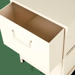 CASA PHARMA Armoire à 2 Tiroirs Sable* Commodes