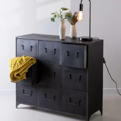 CASA PHARMA Meuble De Pharmacie Noir* Commodes