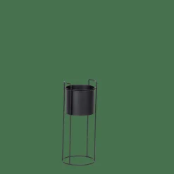 CASA PLUTO Pot De Fleurs Noir* Supports Pour Plantes
