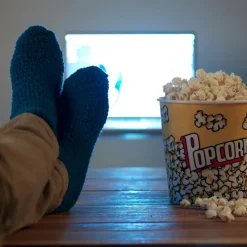 CASA POPCORN Seau à Pop-corn Avec Couvercle Multicolore* Bols