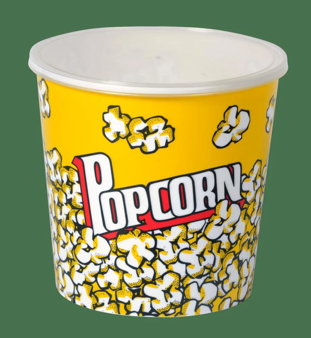 CASA POPCORN Seau à Pop-corn Avec Couvercle Multicolore* Bols