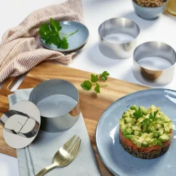 CASA PROLINE Emporte-pièces Set De 3 Argent* Aide Cuisine