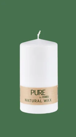 CASA PURE Bougie Cylindrique Blanc* Bougies