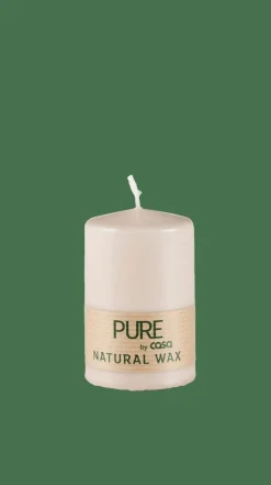 CASA PURE Bougie Cylindrique Brun Clair* Bougies