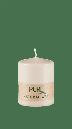 CASA PURE Bougie Cylindrique Brun Clair* Bougies