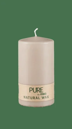 CASA PURE Bougie Cylindrique Gris* Bougies