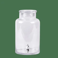 CASA PURI Réservoir à Boisson Avec Robinet 5,5 L Transparent* Réservoirs À Boisson