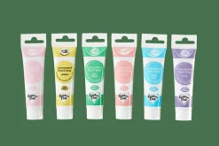 CASA RAINBOWDUST 6 Gels Colorants Pâte à Sucre Couleurs Pastel Diverses Couleurs* Alimentation