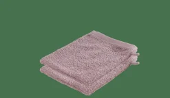 CASA RECYCLE Gants De Toilette Set De 2 Mauve* Gants De Toilette