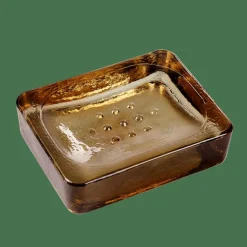 CASA RECYCLE Porte-savon Brun* Accessoires Lavabo