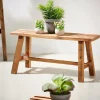CASA RECYCLE Table à Plantes Naturel* Supports Pour Plantes