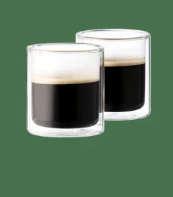 CASA RELAX Verre Double Paroi Set De 2 24,5 CL Transparent* Verres À Café|Verres À Thé