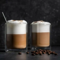 CASA RELAX Verres Double Paroi Set De 2 33 CL Transparent* Accessoires Thé|Verres À Café