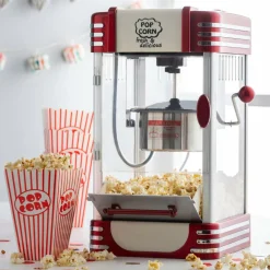 CASA RETRO FUN Machine à Pop-corn XL Rouge* Appareils De Cuisine