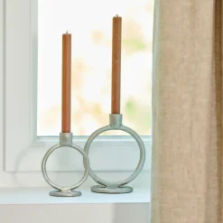 CASA RINGS Bougeoir Brun Clair* Bougeoirs