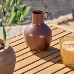 CASA RONDO Vase Brun Foncé* Vases|Automne