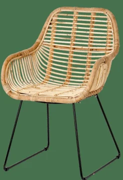 CASA ROTAN Chaise De Salle à Manger Naturel* Chaises De Salle À Manger